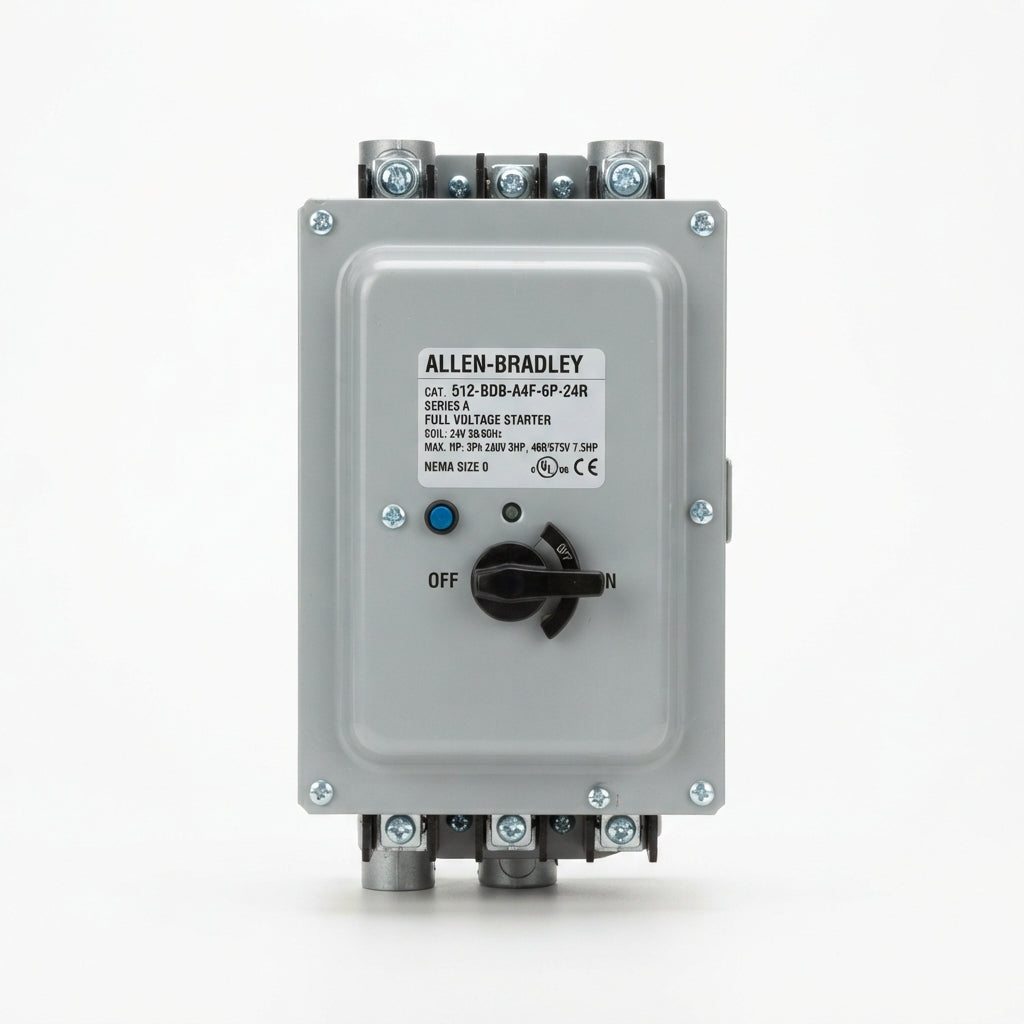 ALLEN-BRADLEY 512-BDB-A4F-6P-24R ARRANCADORES A TENSION PLENA