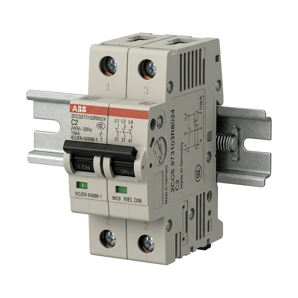 ABB 2CCS573103R8024 INTERRUPTORES TERMOMAGNETICOS MINIATURA RIEL DIN
