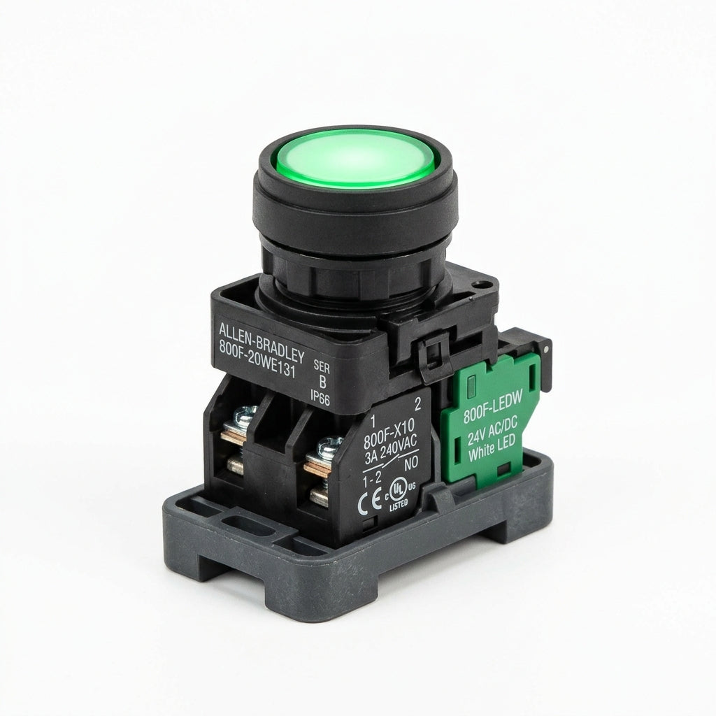 ALLEN-BRADLEY 800F-20WE131 BOTONES PULSADORES BOTONERAS Y ACCESORIOS