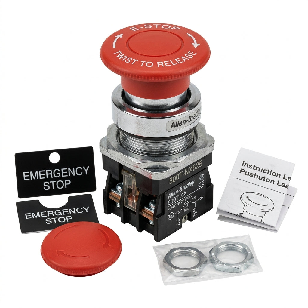 ALLEN-BRADLEY 800T-NX625 BOTONES PULSADORES BOTONERAS Y ACCESORIOS