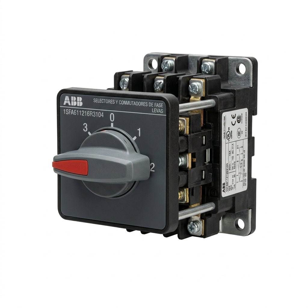 ABB 1SFA611216R3104 SELECTORES Y CONMUTADORES DE FASE - LEVAS
