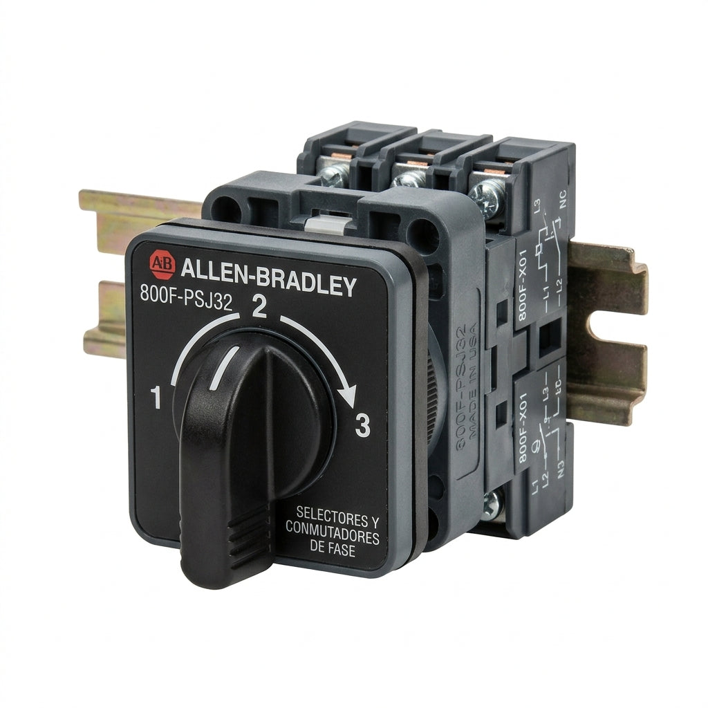 ALLEN-BRADLEY 800F-PSJ32 SELECTORES Y CONMUTADORES DE FASE - LEVAS