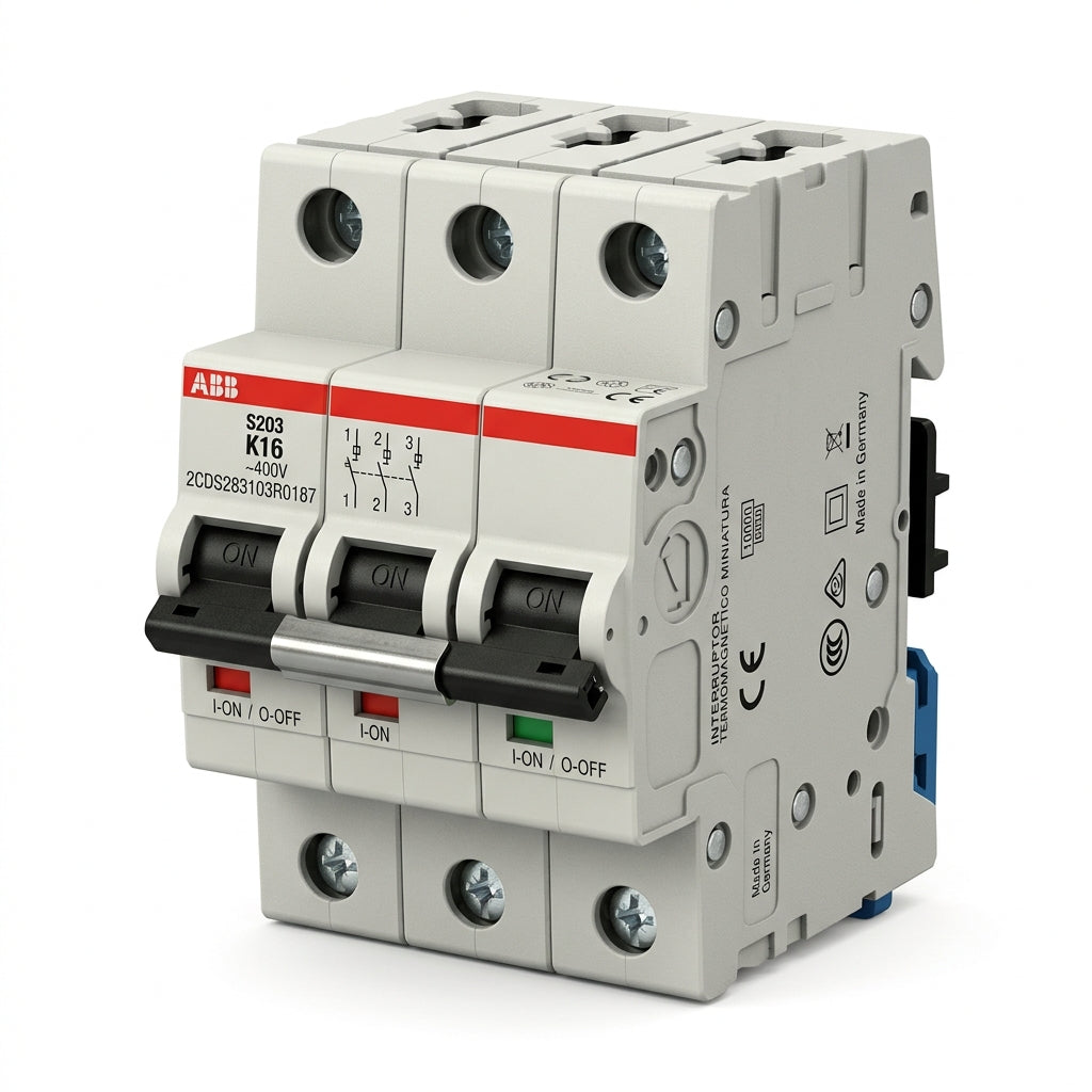 ABB 2CDS283103R0187 INTERRUPTORES TERMOMAGNETICOS MINIATURA RIEL DIN
