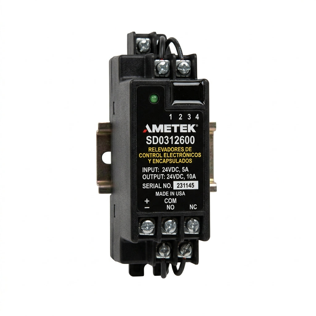 AMETEK SD0312600 RELEVADORES DE CONTROL ELECTRONICOS Y ENCAPSULADOS