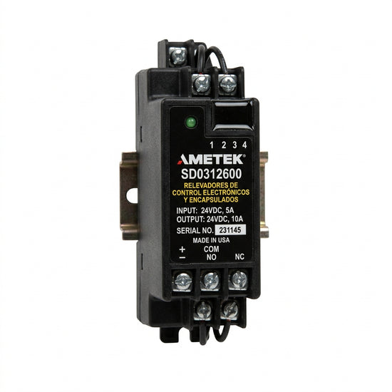 AMETEK SD0312600 RELEVADORES DE CONTROL ELECTRONICOS Y ENCAPSULADOS