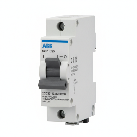 ABB 2CDS271317R0258 INTERRUPTORES TERMOMAGNETICOS MINIATURA RIEL DIN