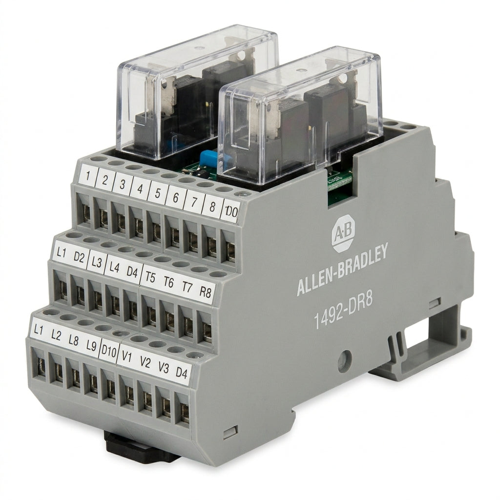 ALLEN-BRADLEY 1492-DR8 CLEMAS BORNES Y OPTOACOPLADORES