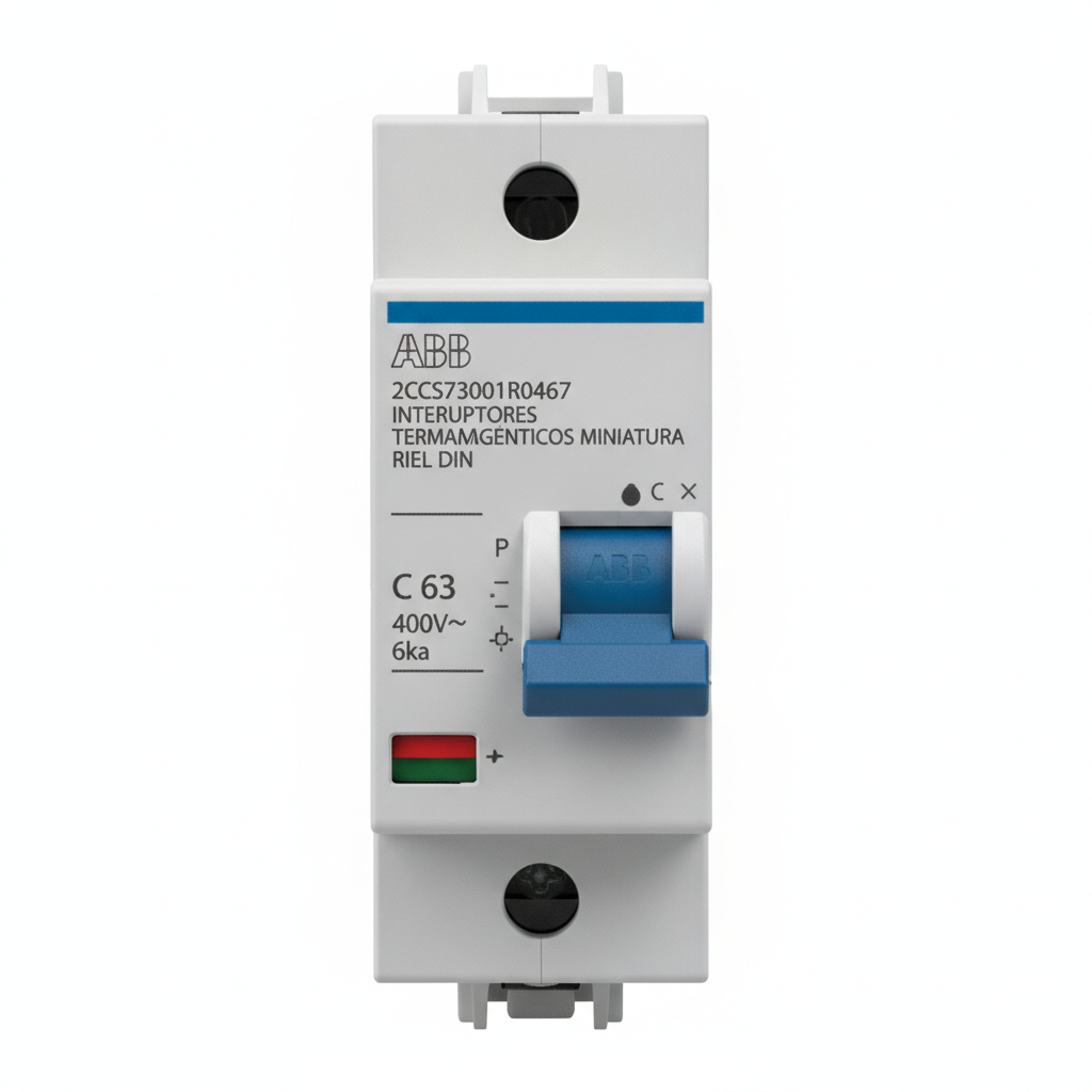 ABB 2CCS573001R0467 INTERRUPTORES TERMOMAGNETICOS MINIATURA RIEL DIN