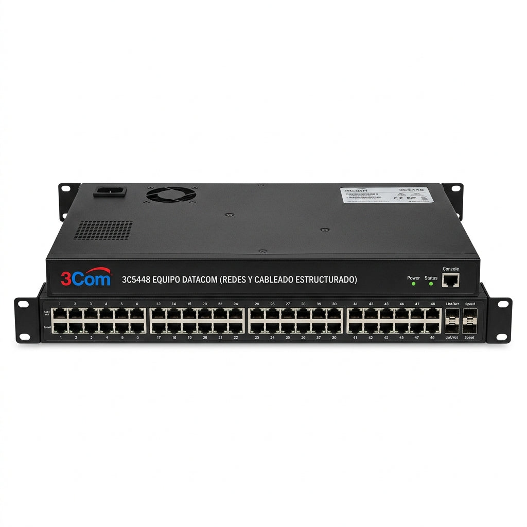 3COM 3C5448 EQUIPO DATACOM (REDES Y CABLEADO ESTRUCTURADO)
