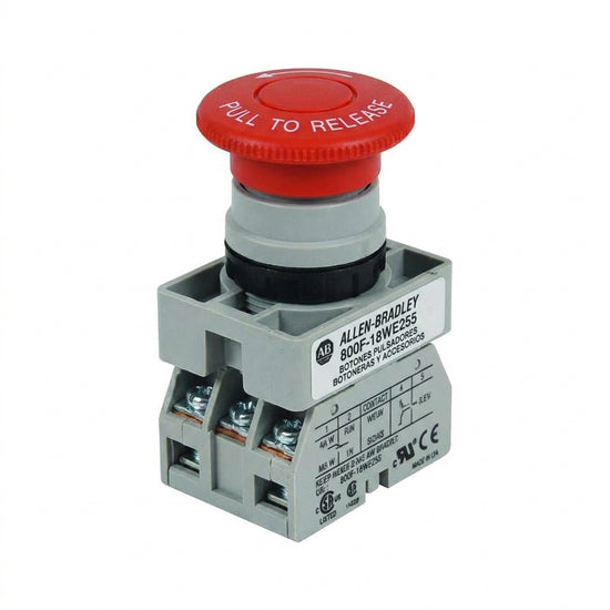 ALLEN-BRADLEY 800F-18WE255 BOTONES PULSADORES BOTONERAS Y ACCESORIOS