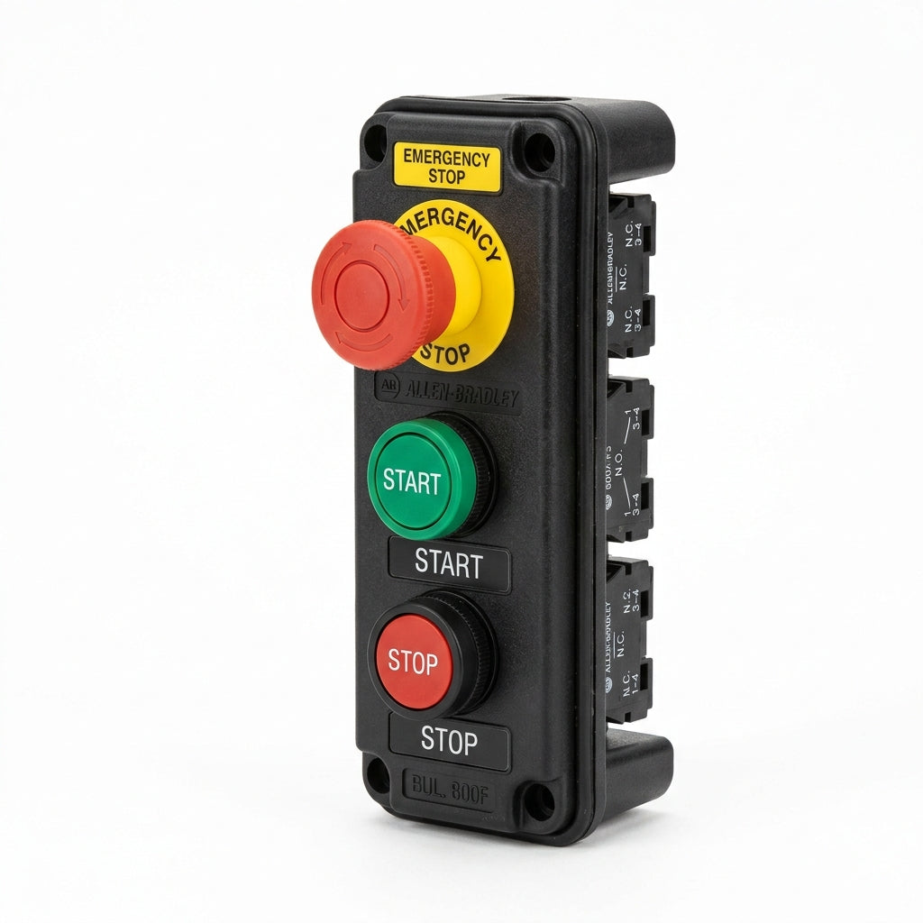 ALLEN-BRADLEY 800F-20AE192 BOTONES PULSADORES BOTONERAS Y ACCESORIOS