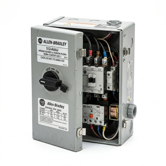 ALLEN-BRADLEY 512-AAAJ ARRANCADORES A TENSION PLENA