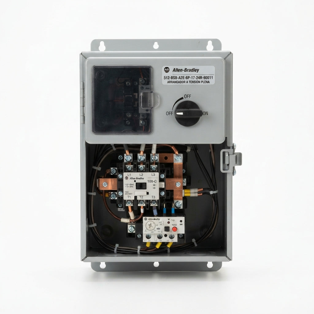 ALLEN-BRADLEY 512-BSB-A2E-6P-17-24R-90011 ARRANCADORES A TENSION PLENA