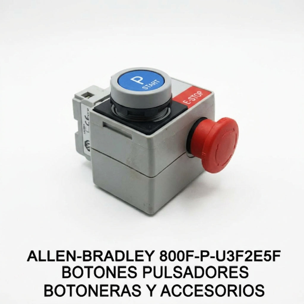 ALLEN-BRADLEY 800F-P-U3F2E5F BOTONES PULSADORES BOTONERAS Y ACCESORIOS
