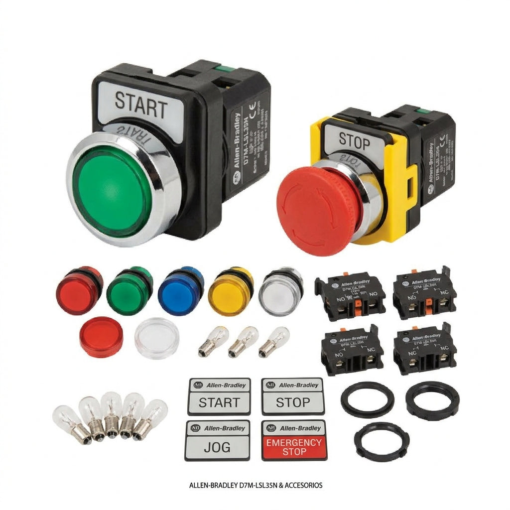 ALLEN-BRADLEY D7M-LSL35N BOTONES PULSADORES BOTONERAS Y ACCESORIOS