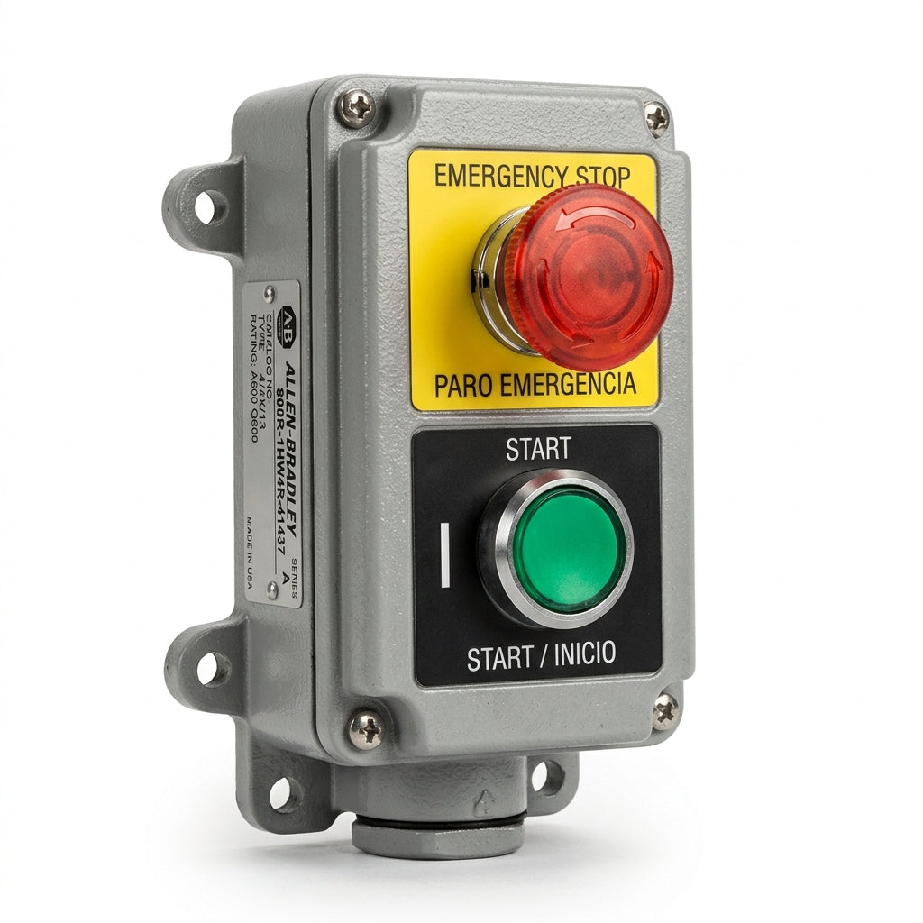ALLEN-BRADLEY 800R-1HW4R-41437 BOTONES PULSADORES BOTONERAS Y ACCESORIOS