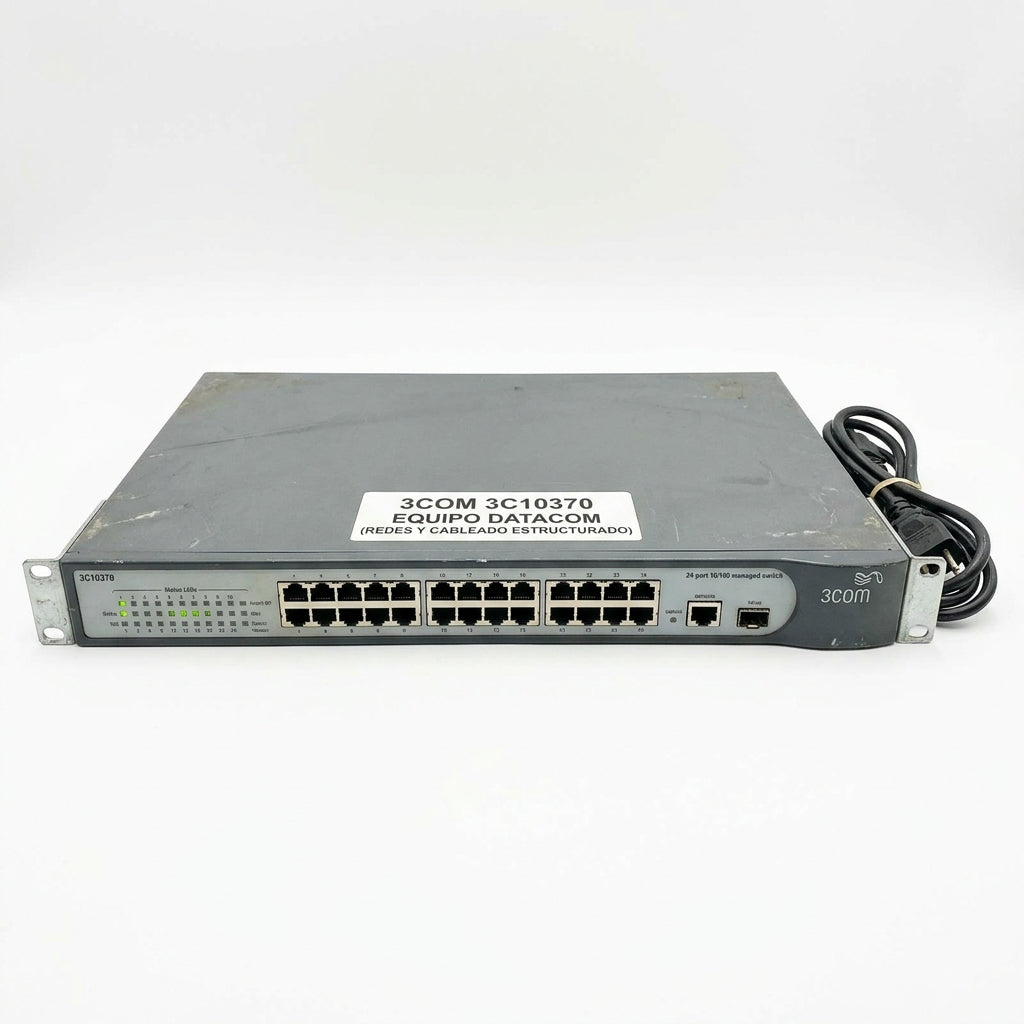 3COM 3C10370 EQUIPO DATACOM (REDES Y CABLEADO ESTRUCTURADO)