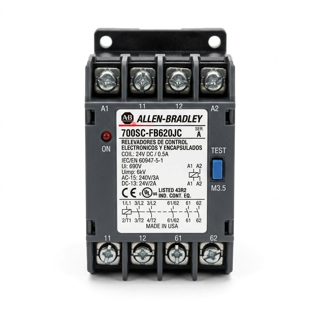 ALLEN-BRADLEY 700SCFB620JC RELEVADORES DE CONTROL ELECTRONICOS Y ENCAPSULADOS