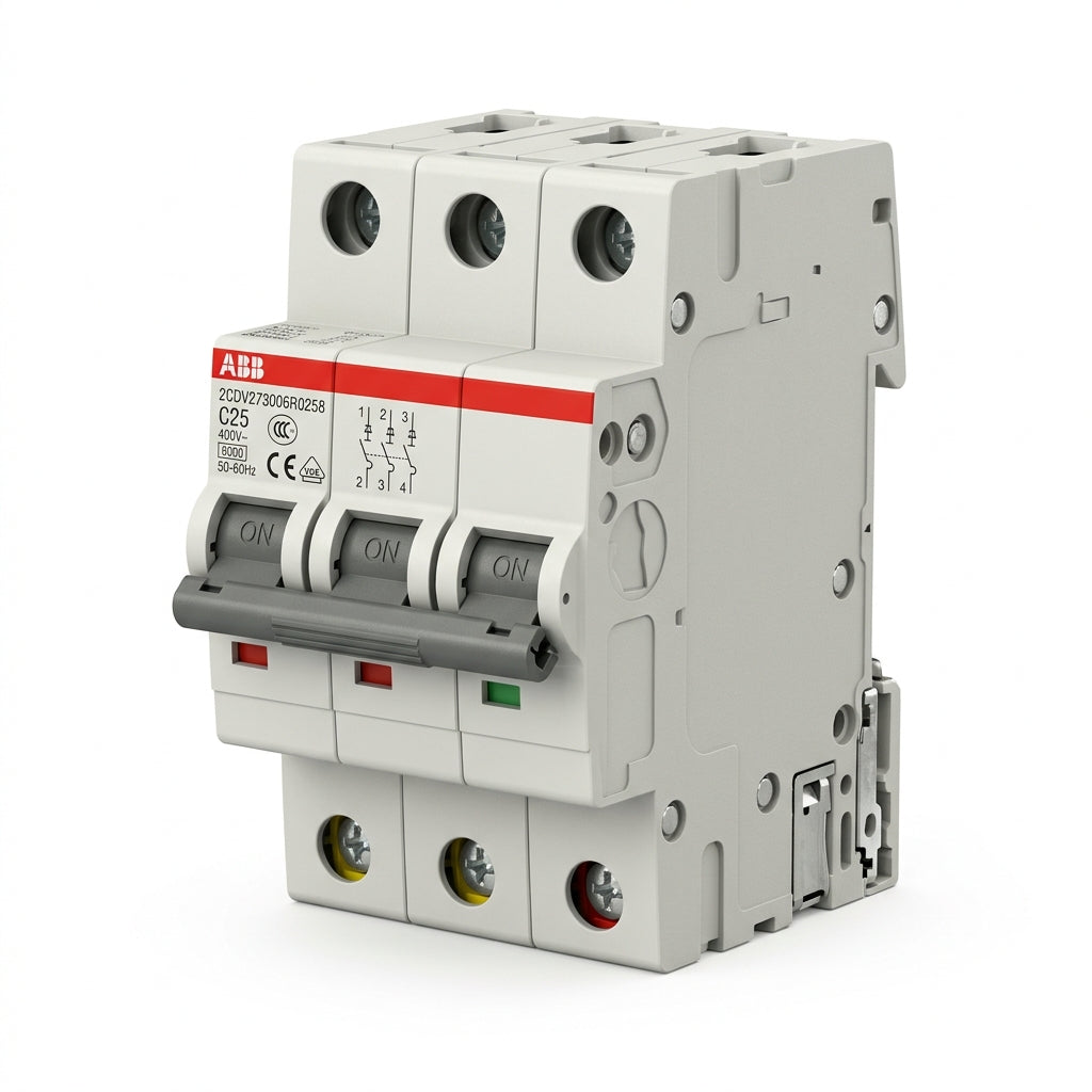 ABB 2CDV273006R0258 INTERRUPTORES TERMOMAGNETICOS MINIATURA RIEL DIN
