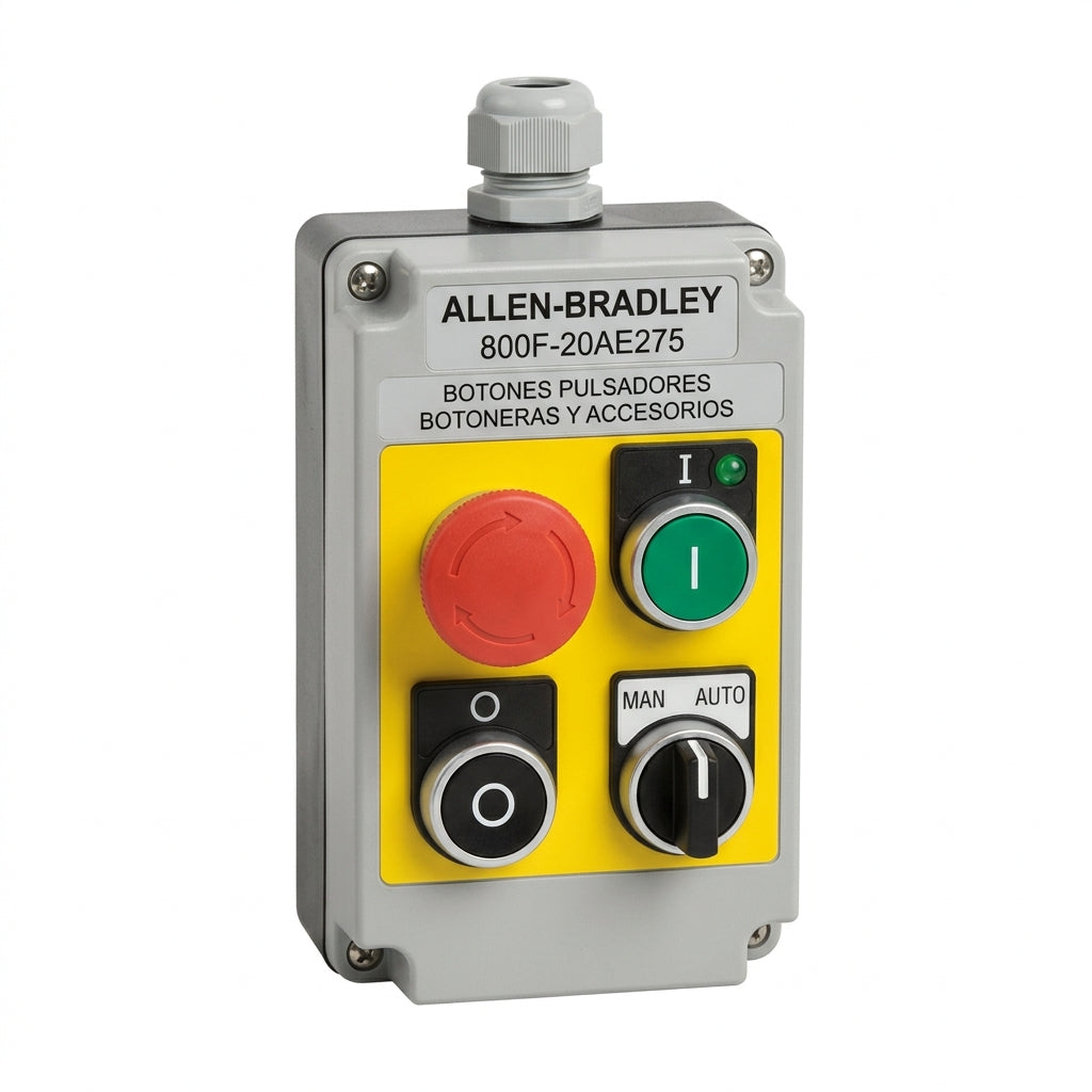 ALLEN-BRADLEY 800F-20AE275 BOTONES PULSADORES BOTONERAS Y ACCESORIOS