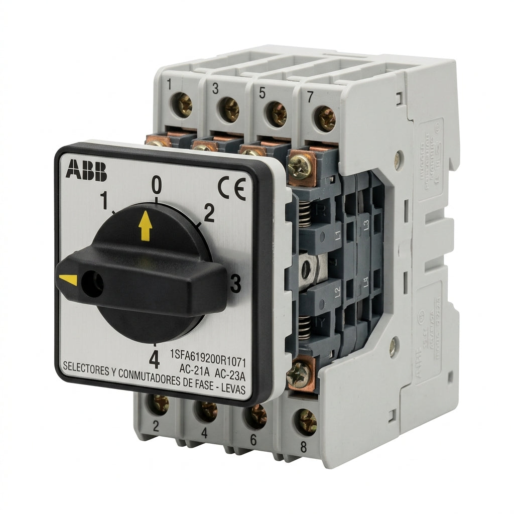 ABB 1SFA619200R1071 SELECTORES Y CONMUTADORES DE FASE - LEVAS