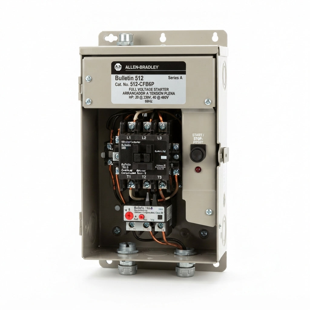 ALLEN-BRADLEY 512-CFB6P ARRANCADORES A TENSION PLENA