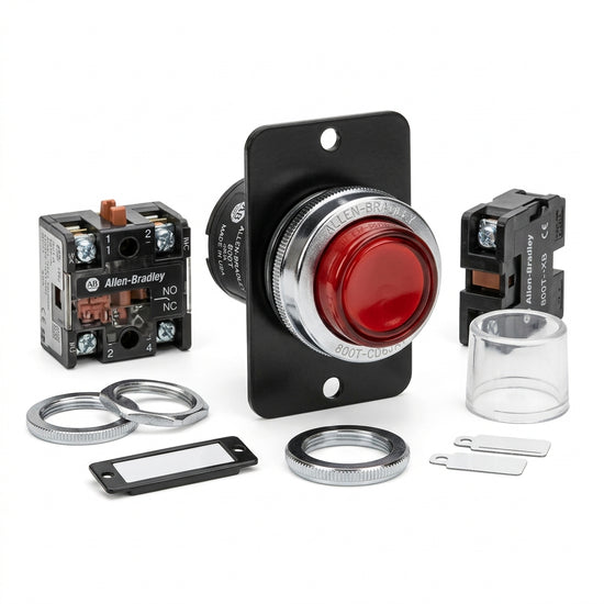 ALLEN-BRADLEY 800T-CD6JA1 BOTONES PULSADORES BOTONERAS Y ACCESORIOS