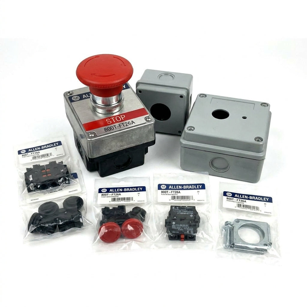 ALLEN-BRADLEY 800T-FT26A BOTONES PULSADORES BOTONERAS Y ACCESORIOS