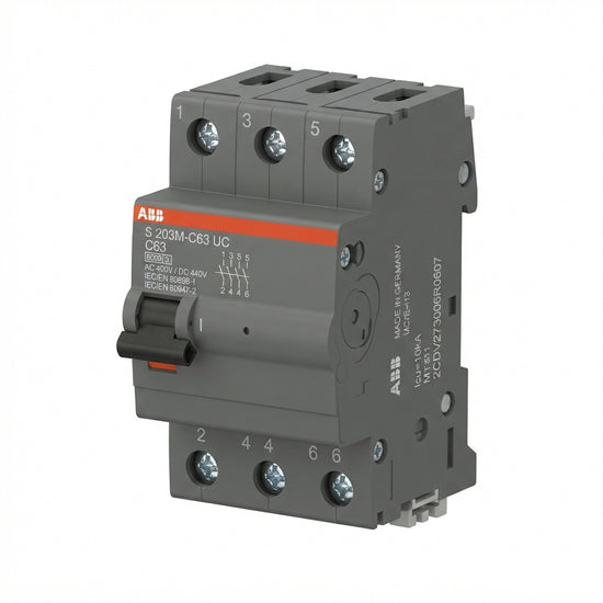 ABB 2CDV273006R0607 INTERRUPTORES TERMOMAGNETICOS MINIATURA RIEL DIN