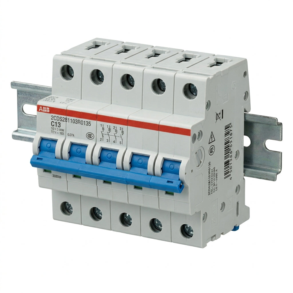 ABB 2CDS281103R0135 INTERRUPTORES TERMOMAGNETICOS MINIATURA RIEL DIN