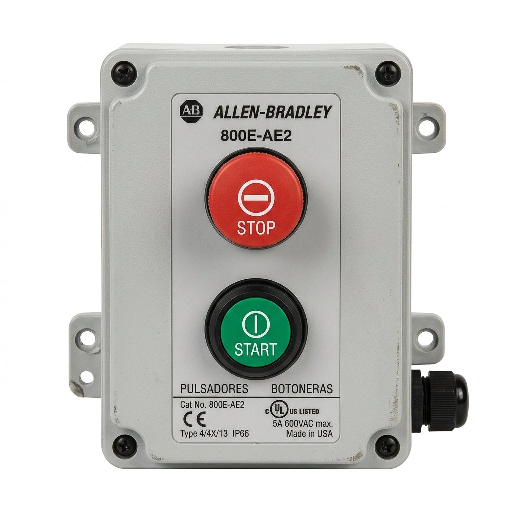 ALLEN-BRADLEY 800E-AE2 BOTONES PULSADORES BOTONERAS