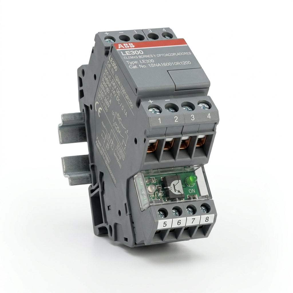 ABB LE300 CLEMAS BORNES Y OPTOACOPLADORES