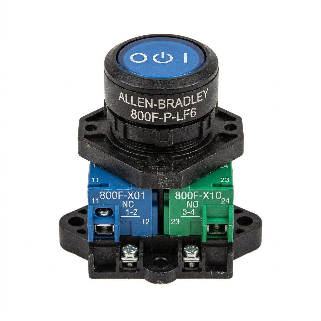 ALLEN-BRADLEY 800F-P-LF6 BOTONES PULSADORES BOTONERAS Y ACCESORIOS