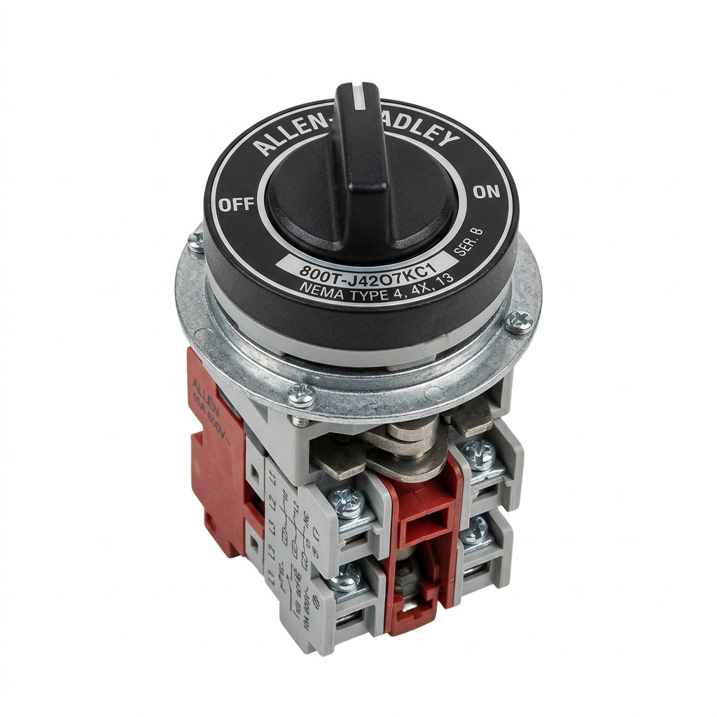 ALLEN-BRADLEY 800T-J42O7KC1 SELECTORES Y CONMUTADORES DE FASE - LEVAS