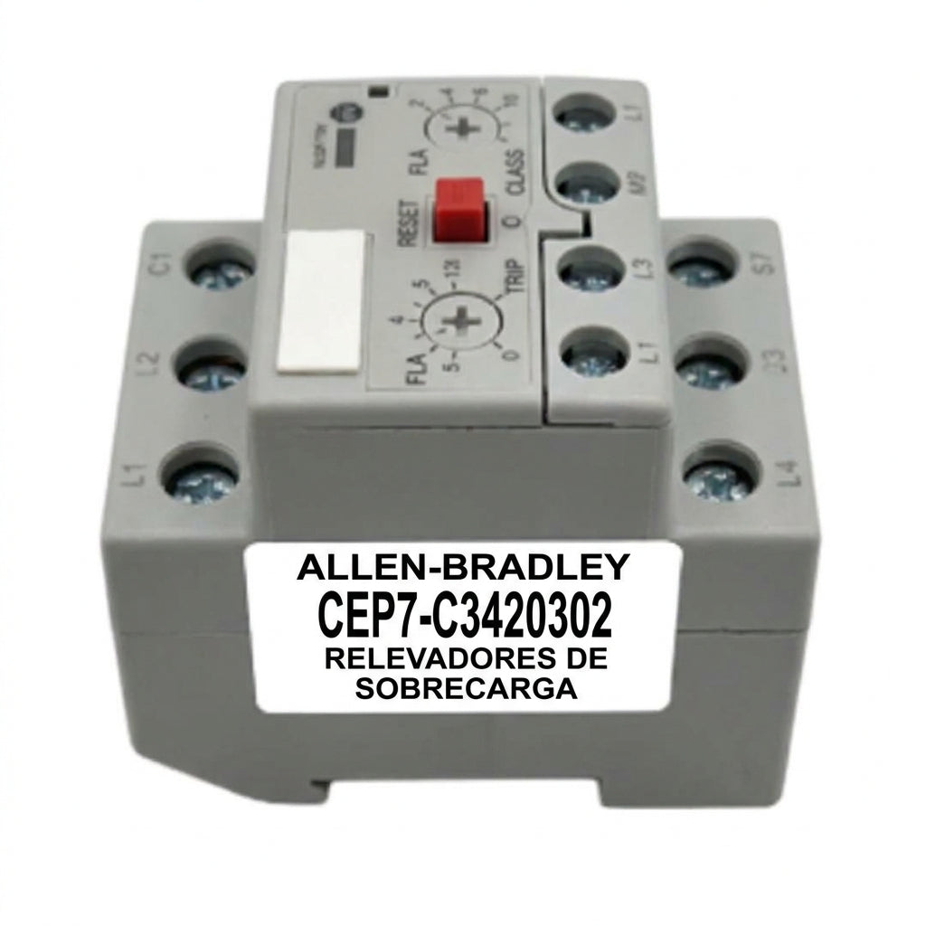ALLEN-BRADLEY CEP7-C3420302 RELEVADORES DE SOBRECARGA