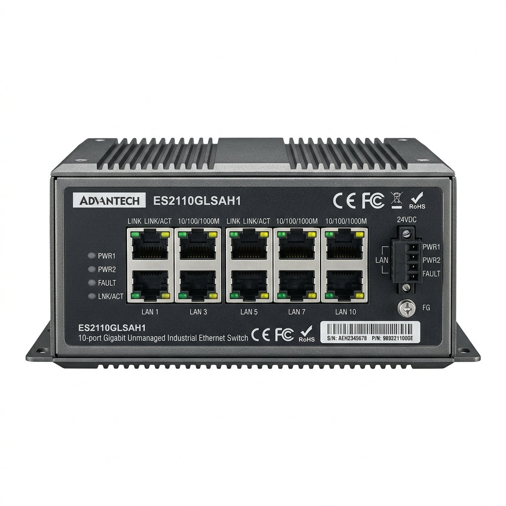 ADVANTECH ES2110GLSAH1 EQUIPO DATACOM (REDES Y CABLEADO ESTRUCTURADO)
