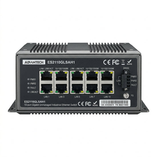 ADVANTECH ES2110GLSAH1 EQUIPO DATACOM (REDES Y CABLEADO ESTRUCTURADO)