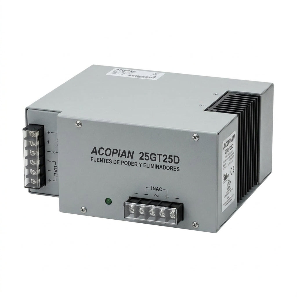 ACOPIAN 25GT25D FUENTES DE PODER Y ELIMINADORES