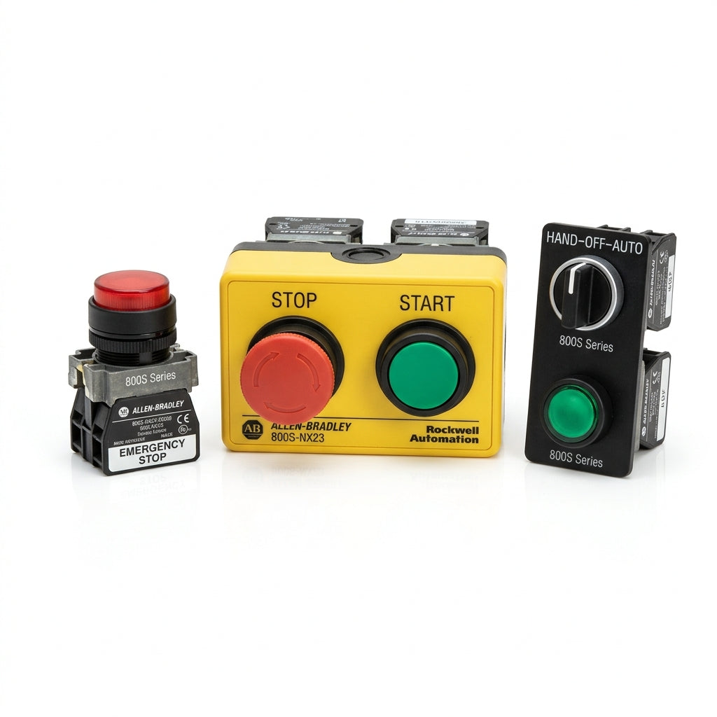 ALLEN-BRADLEY 800S-NX23 BOTONES PULSADORES BOTONERAS Y ACCESORIOS