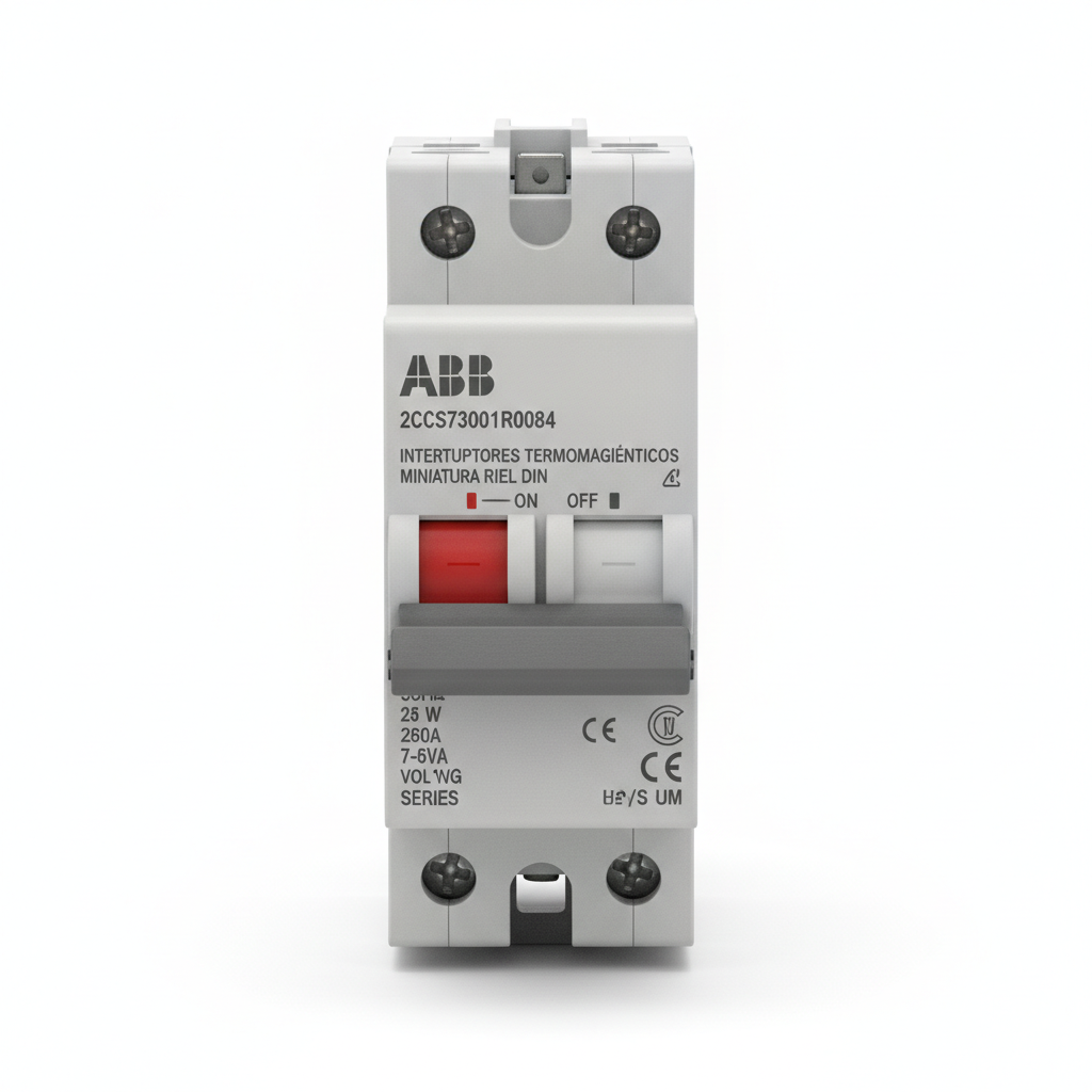 ABB 2CCS573001R0084 INTERRUPTORES TERMOMAGNETICOS MINIATURA RIEL DIN