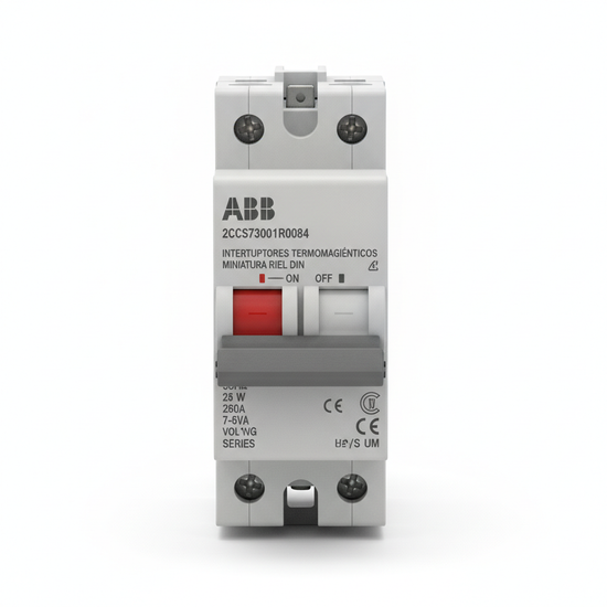 ABB 2CCS573001R0084 INTERRUPTORES TERMOMAGNETICOS MINIATURA RIEL DIN