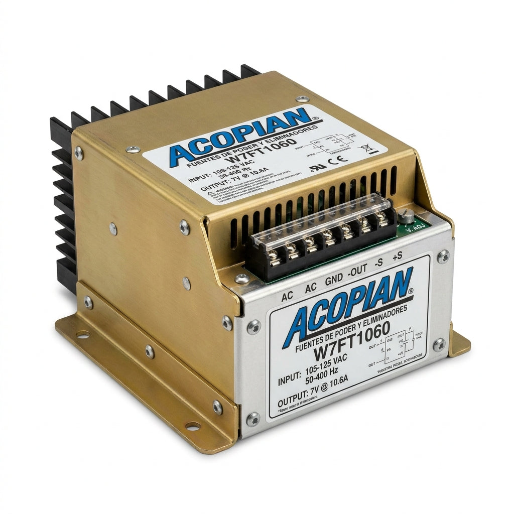 ACOPIAN W7FT1060 FUENTES DE PODER Y ELIMINADORES
