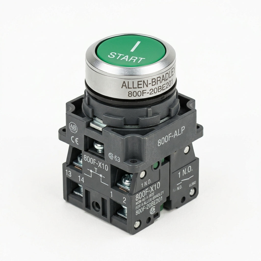 ALLEN-BRADLEY 800F-20BE201 BOTONES PULSADORES BOTONERAS Y ACCESORIOS