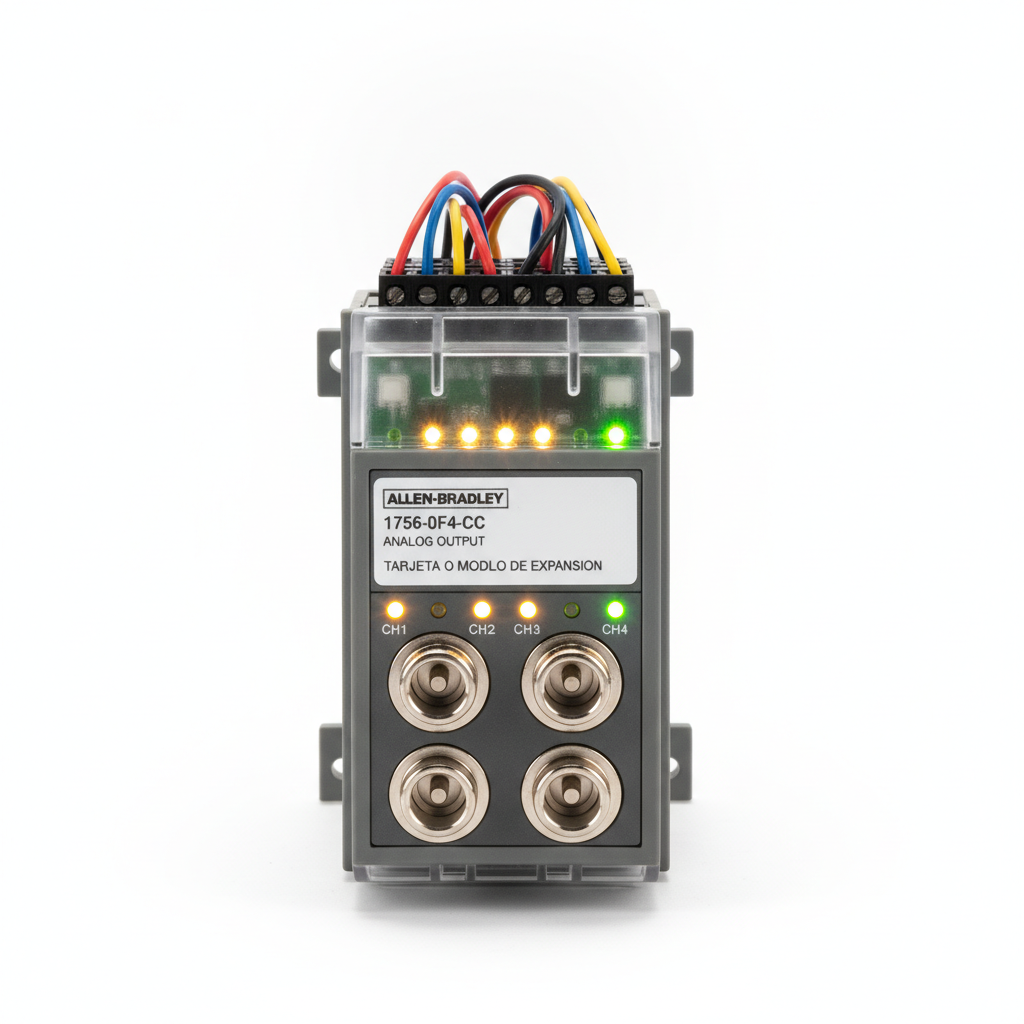 ALLEN-BRADLEY 1756-0F4-CC PLCS (TARJETAS O MODULOS DE EXPANSION)