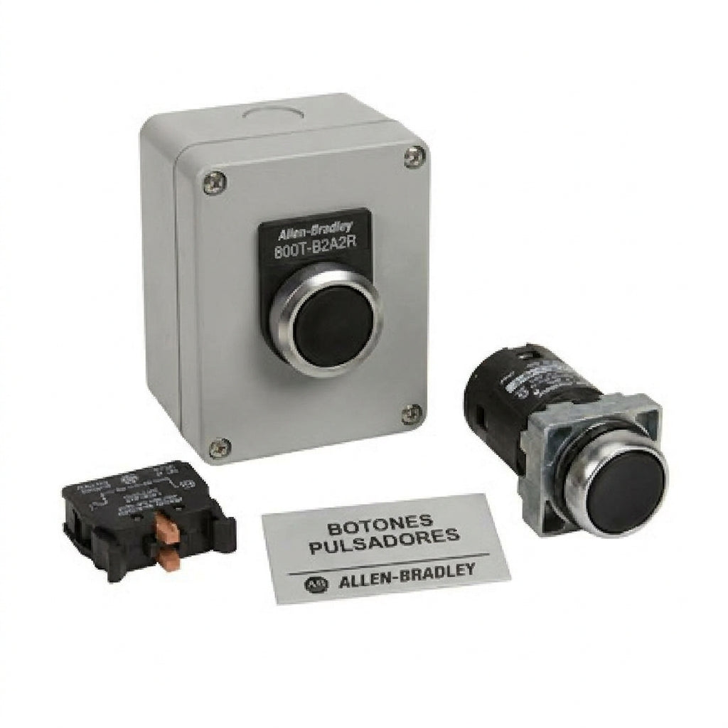 ALLEN-BRADLEY 800T-B2A2R BOTONES PULSADORES BOTONERAS Y ACCESORIOS