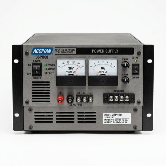 ACOPIAN 36PH60 FUENTES DE PODER Y ELIMINADORES
