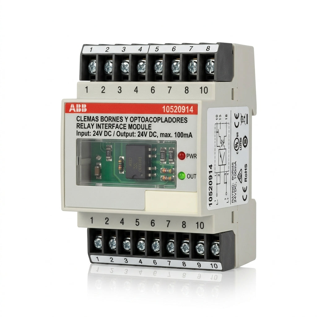 ABB 10520914 CLEMAS BORNES Y OPTOACOPLADORES