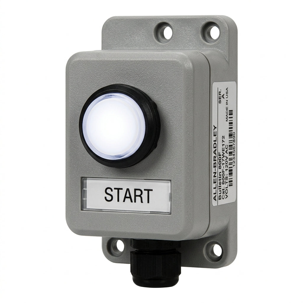ALLEN-BRADLEY 800F-17WE172 BOTONES PULSADORES BOTONERAS Y ACCESORIOS