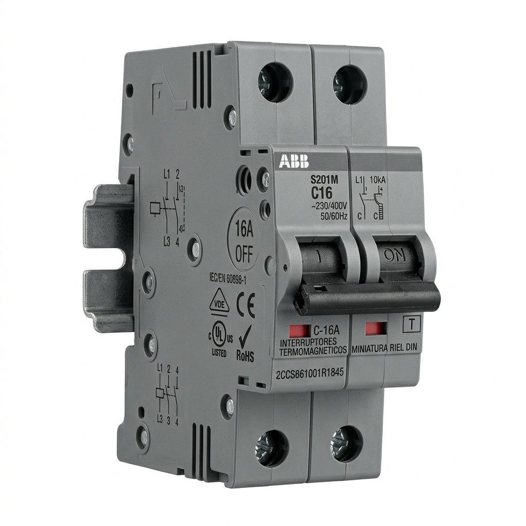 ABB 2CCS861001R1845 INTERRUPTORES TERMOMAGNETICOS MINIATURA RIEL DIN