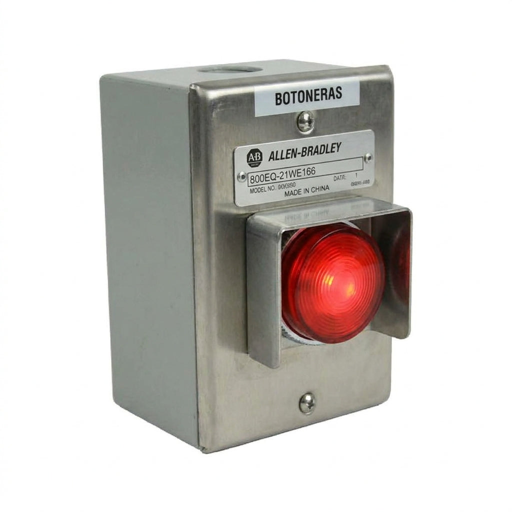 ALLEN-BRADLEY 800EQ-21WE166 BOTONES PULSADORES BOTONERAS